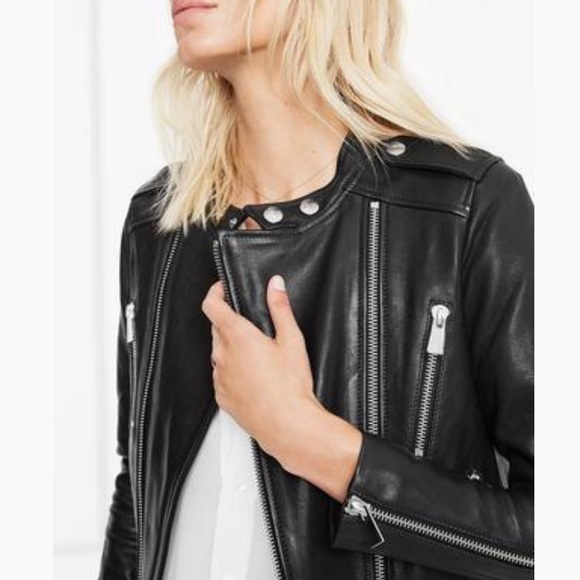 Annie Bing Jackets & Blazers - NWT Anine Bing Leather Bowie Jacket